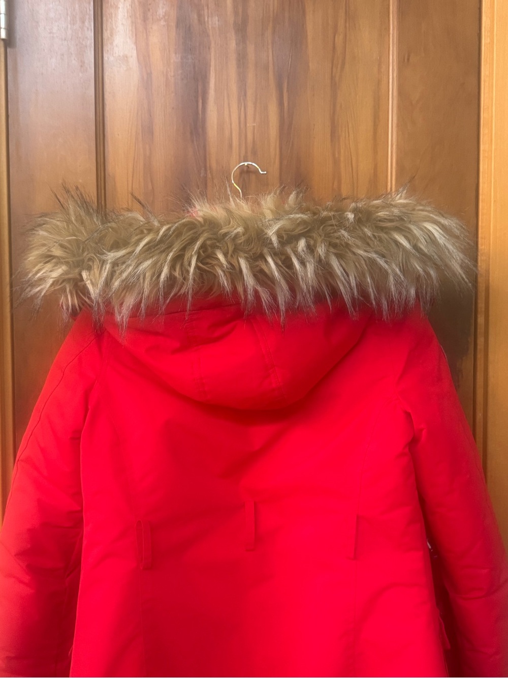 Canadian Weather Gear Bright Red Insulated Winter Jacket with Goose Down, Warm! - Picture 5 of 10
